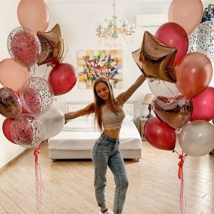 Фонтаны шаров "Селебрити" в Костроме