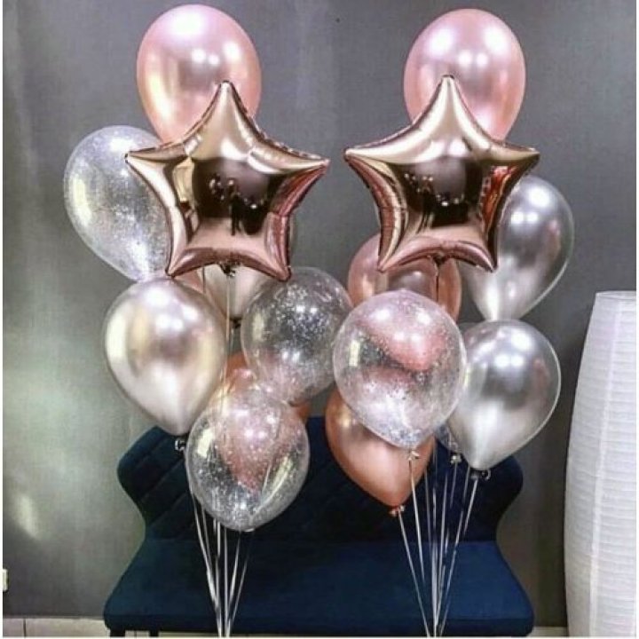 Фонтаны шаров "Дубль старт" в Костроме