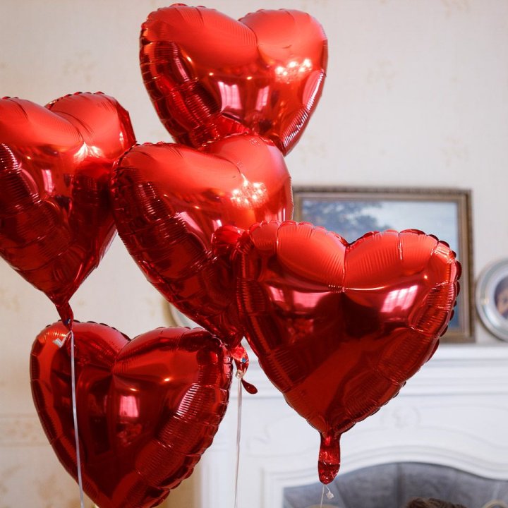 Фольгированный шар "Сердце" в Костроме