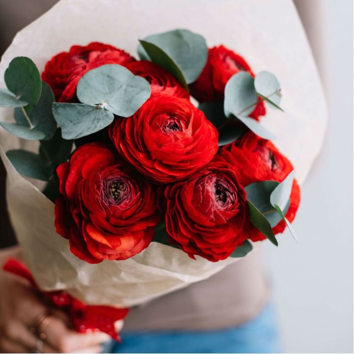 Букет ранункулюсов  в Костроме