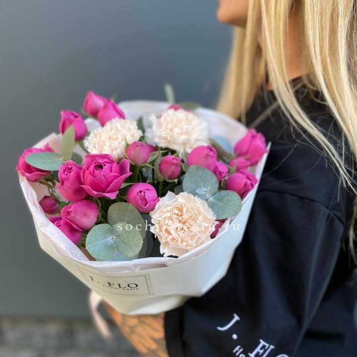 Букет с мисти бабблс №2 в Костроме