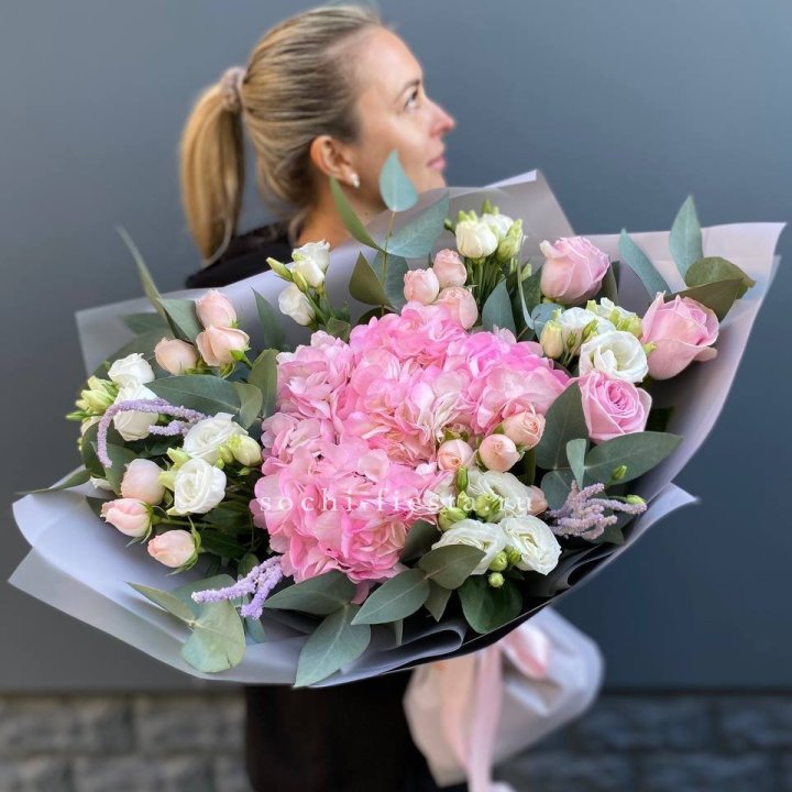 Дизайнерский букет "Кристал" в Костроме