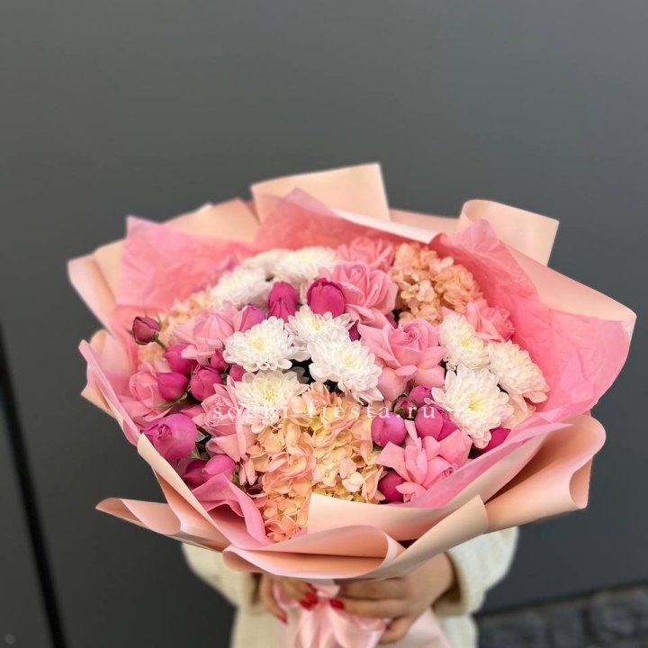 Букет "Нежное послание" в Костроме