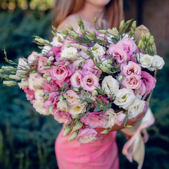 Букет эустом №1  в Костроме