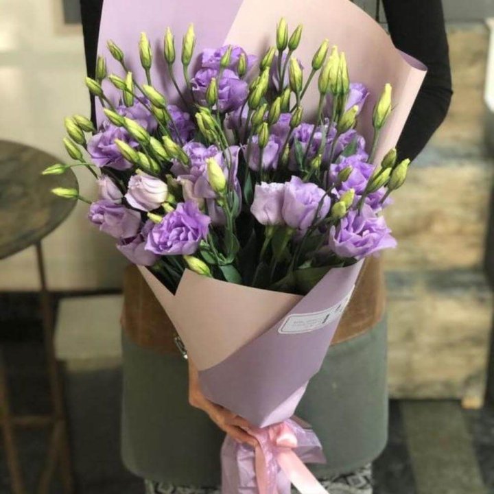 Букет эустом "Лило" в Костроме