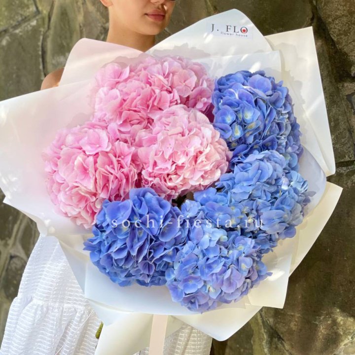 Букет гортензий №1 в Костроме