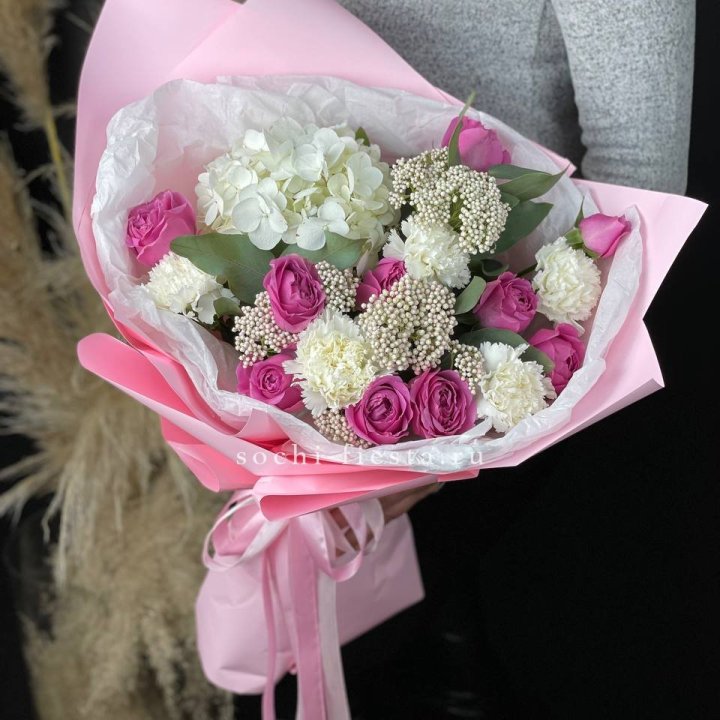 Букет с мисти бабблс №1 в Костроме