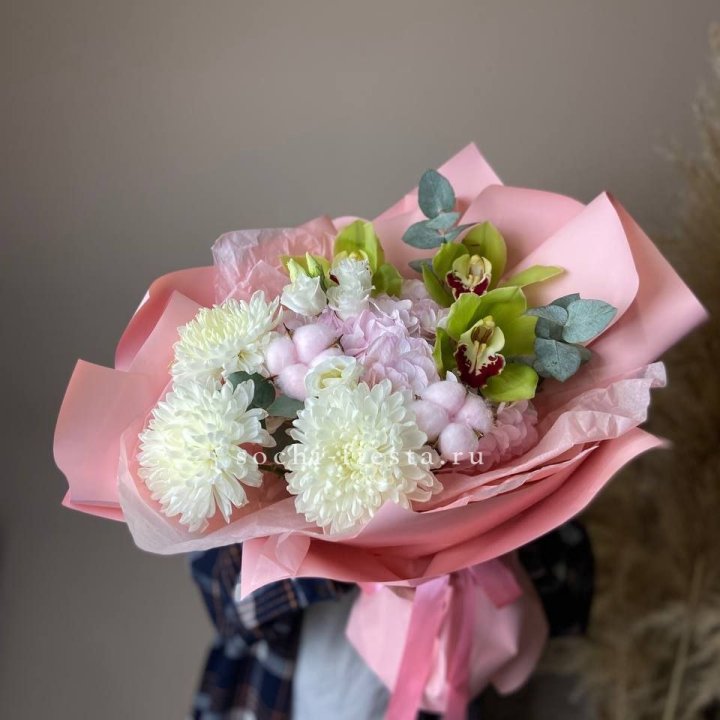  Букет с орхидеями "Вита" в Костроме