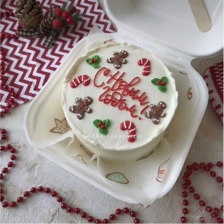 Бенто-торт "С Новым Годом!" в Костроме