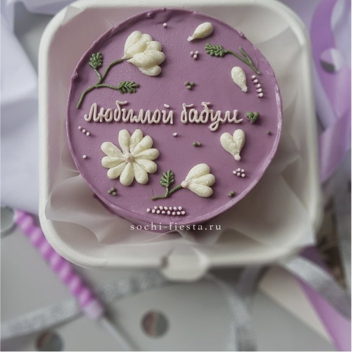 Бенто-торт "Любимой бабуле" в Костроме