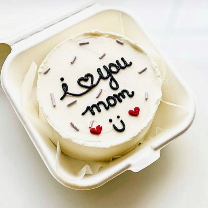 Бенто-торт "Мамочка, я люблю тебя!" в Костроме