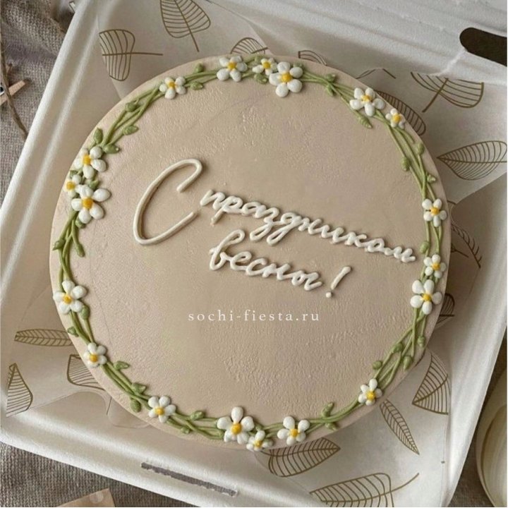 Бенто-торт "C праздником весны!"  в Костроме