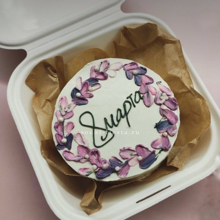 Бенто-торт "8 марта цветы"  в Костроме