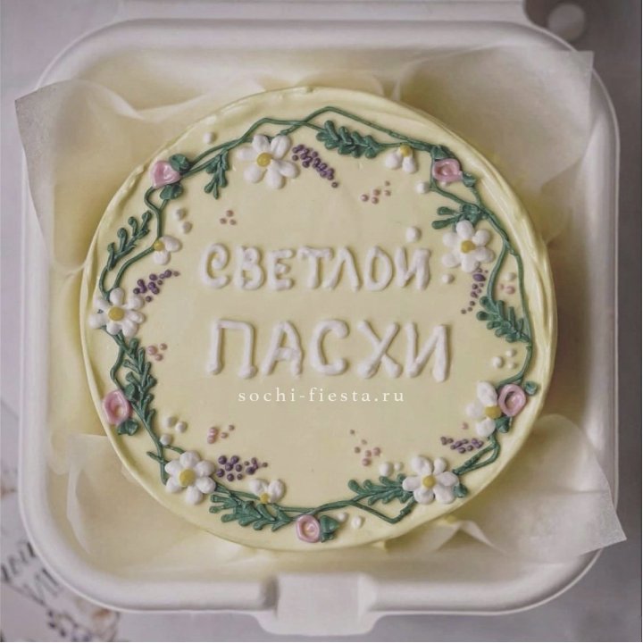 Бенто-торт "Светлой Пасхи" 2 в Костроме