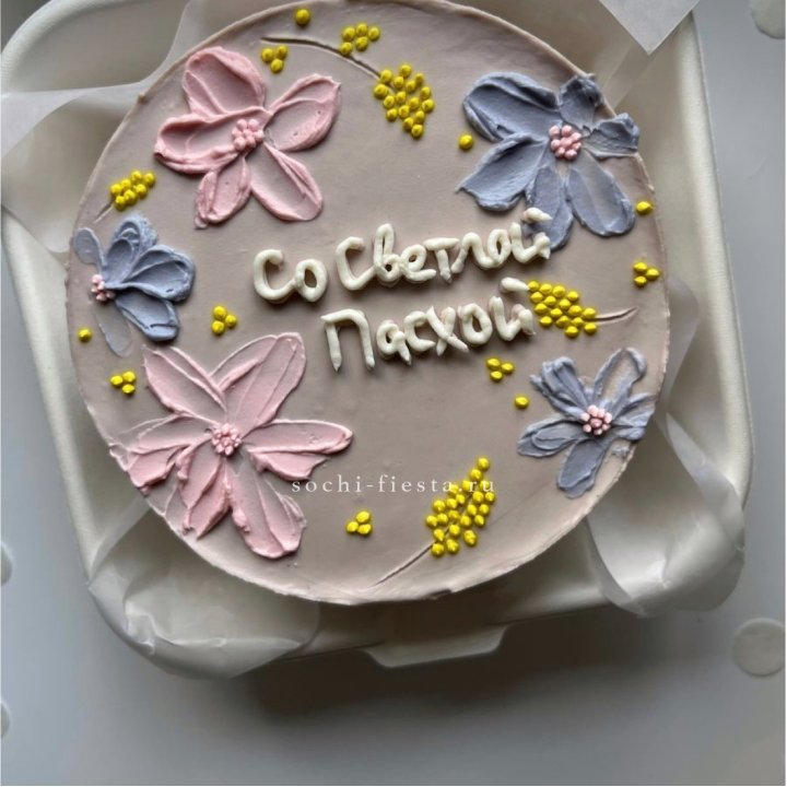 Бенто-торт "Светлой Пасхи" 3 в Костроме