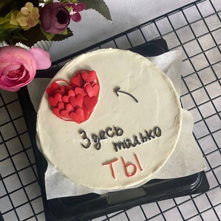 Бенто-торт "В моем сердце только ты"  в Костроме