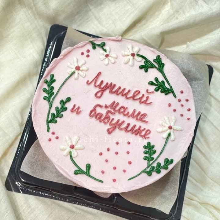 Бенто-торт "Лучшей маме и бабушке"  в Костроме