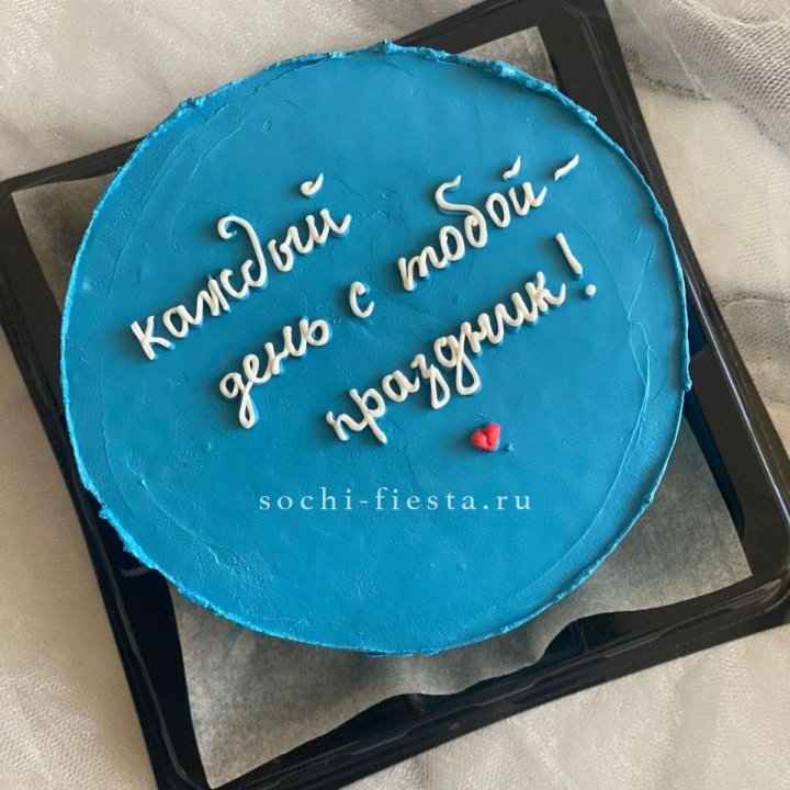 Бенто-торт "Каждый день с тобой праздник"  в Костроме