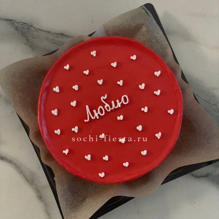 Бенто-торт "Люблю" в Костроме