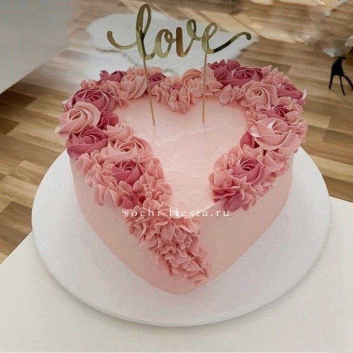 Торт "Сердце" 10 в Костроме