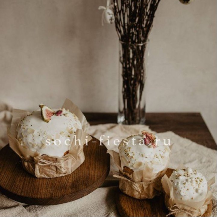 Кулич мини с изюмом в Костроме