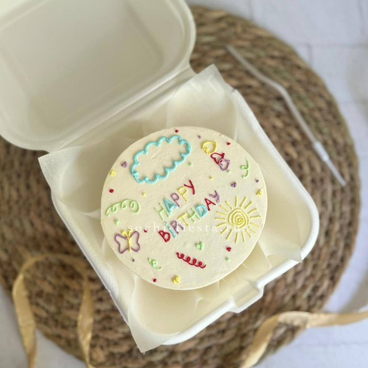 Бенто-торт "С днем рождения!"  в Костроме