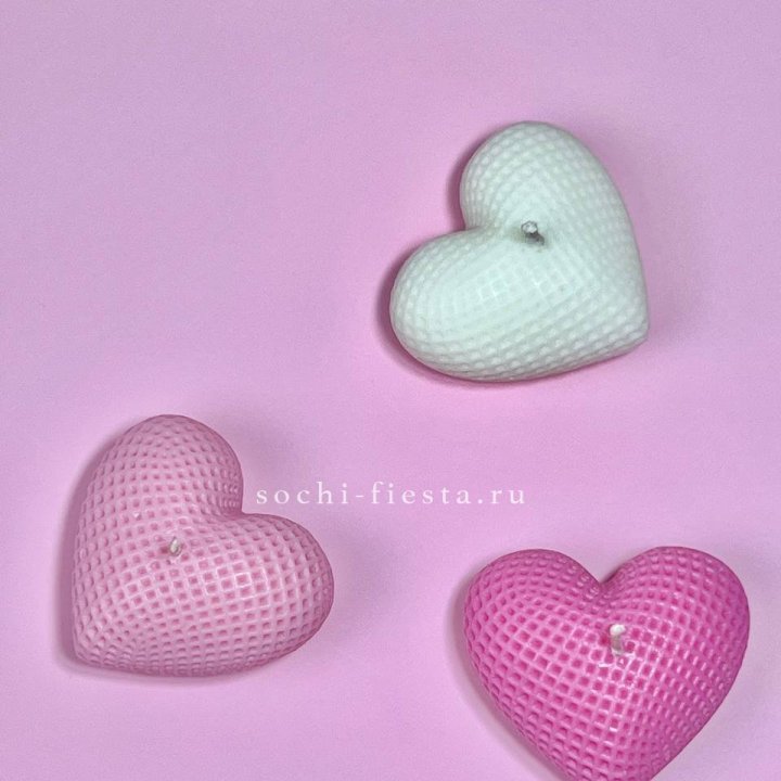 Набор свеч сердец в Костроме