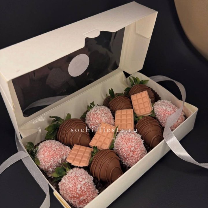 Клубника в шоколаде 10 ягод №2 в Костроме