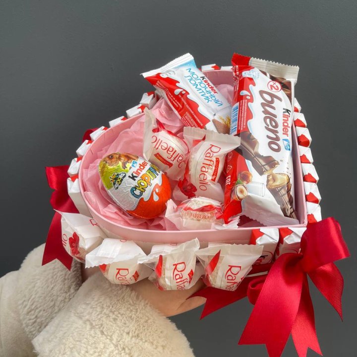 Бокс киндерами и раффаэлло в Костроме