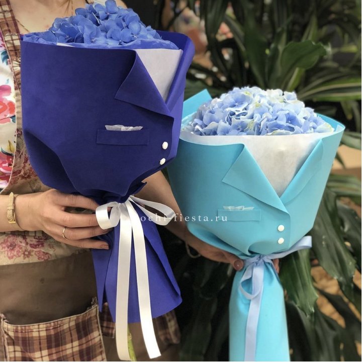 Букет с гортензией с пиджаком в Костроме