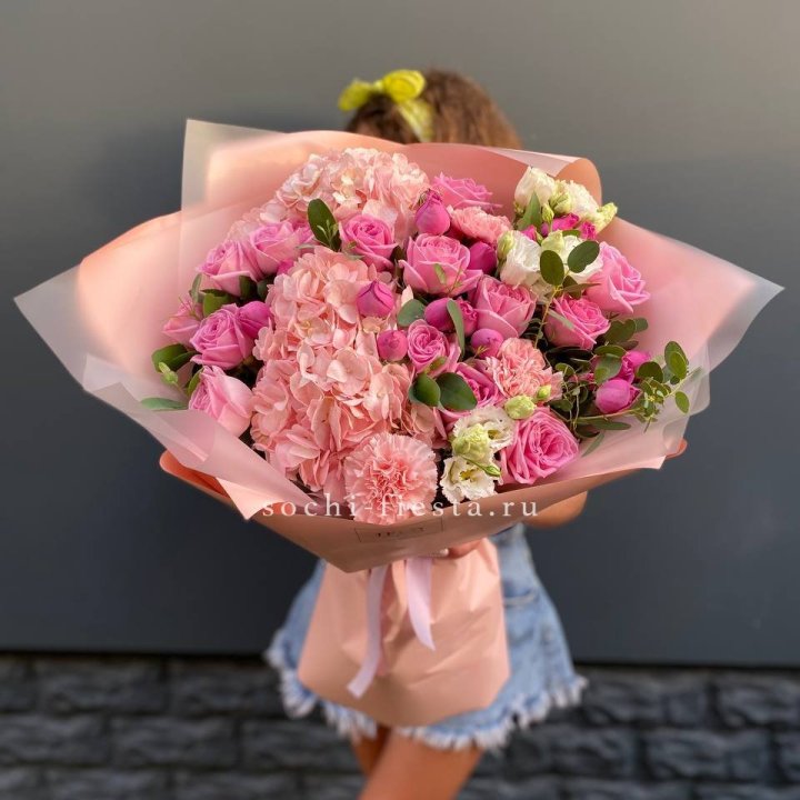 Авторский букет "Восторг" в Костроме