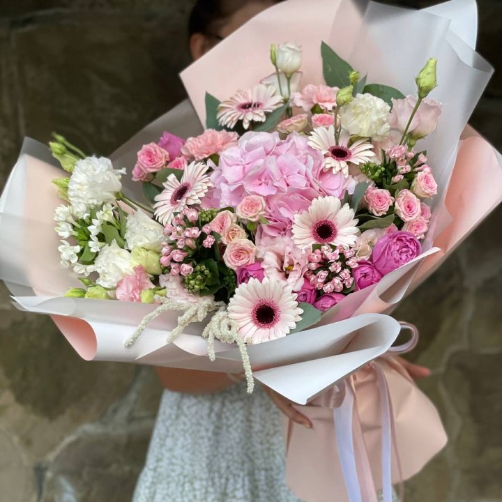 Авторский букет Пич в Костроме