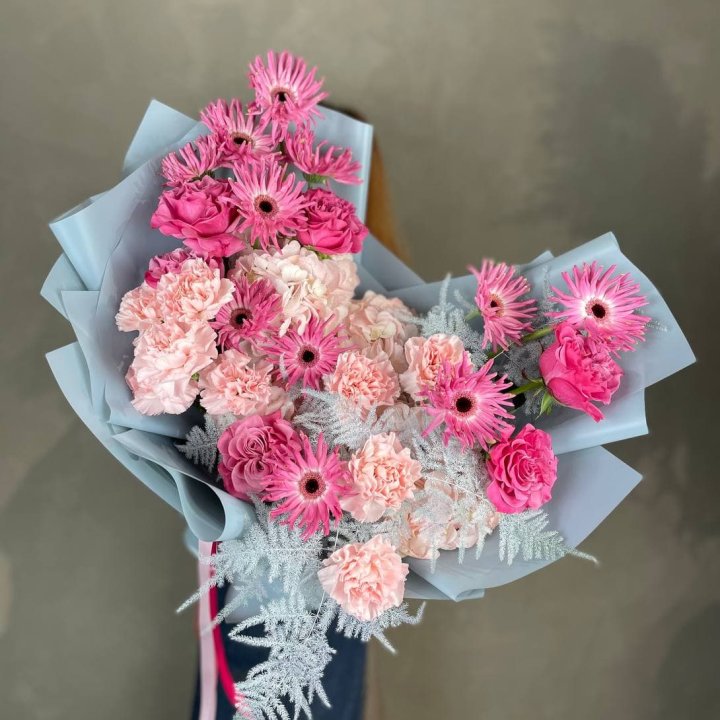 Дизайнерский букет "Свит хаер" в Костроме