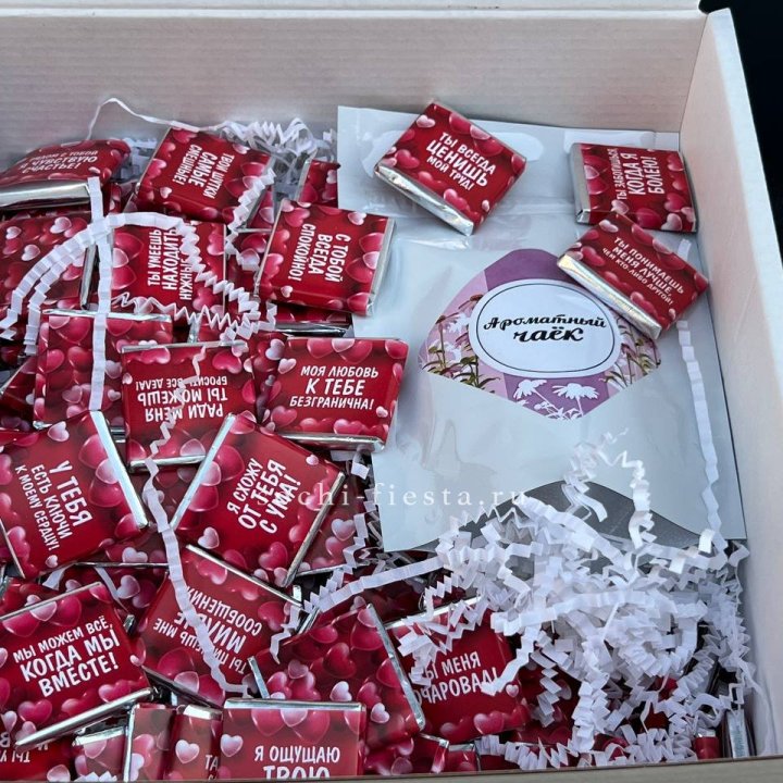 Набор Шоколад и Чай "101 причина любви" в Костроме