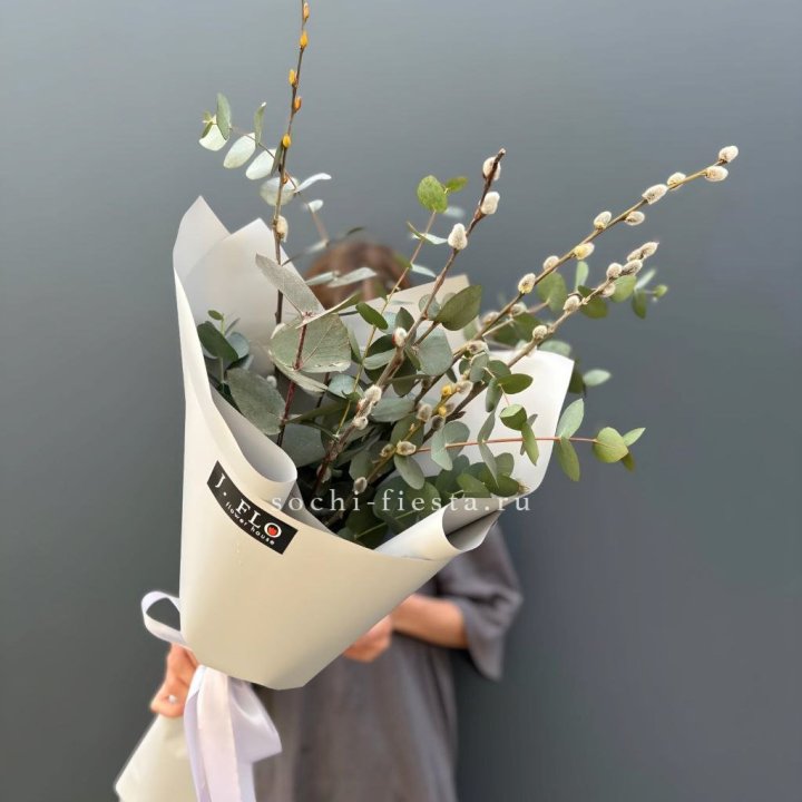 Букет Вербы и Эвкалипта в Костроме