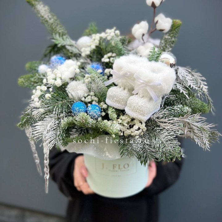 Новогодний бокс "Ботс блю" в Костроме