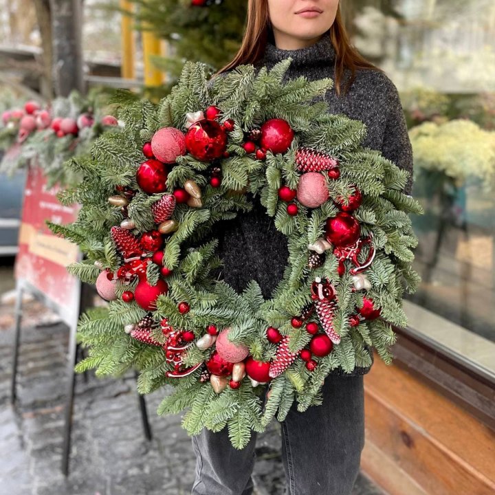 Рождественский венок  в Костроме