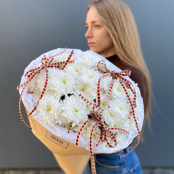 Букет "Хризантемы с любовью" в Костроме