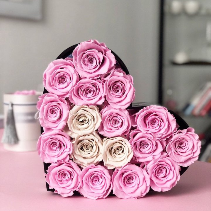 Сердце из роз в Костроме