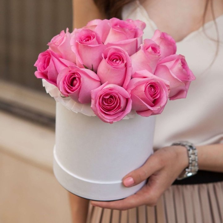 15 роз в боксе Кэтрин в Костроме