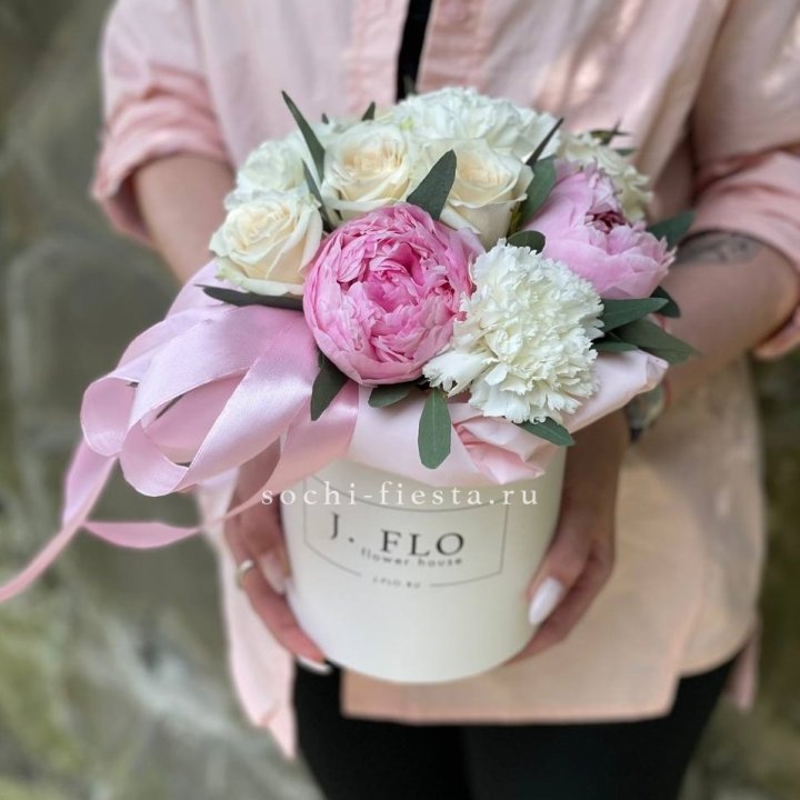 Цветочный бокс мини №2 в Костроме