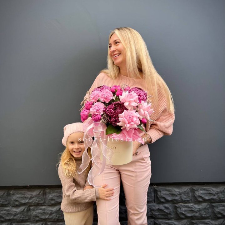 Цветочный бокс "Альба" в Костроме