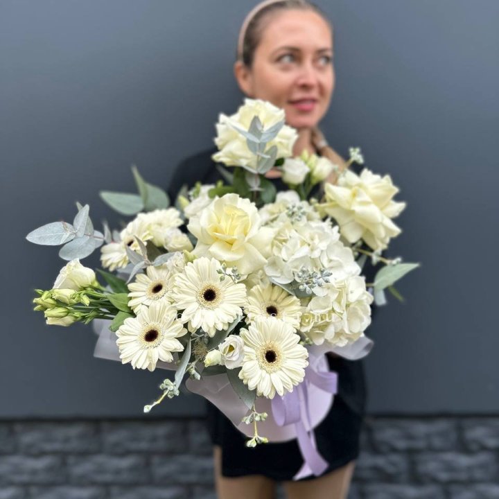 Цветочный бокс "Лавандовый сон" в Костроме