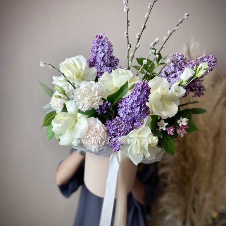 Цветочный бокс "Воскресенье" в Костроме