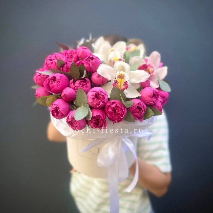 Бокс дуо мисти и орхидеи в Костроме