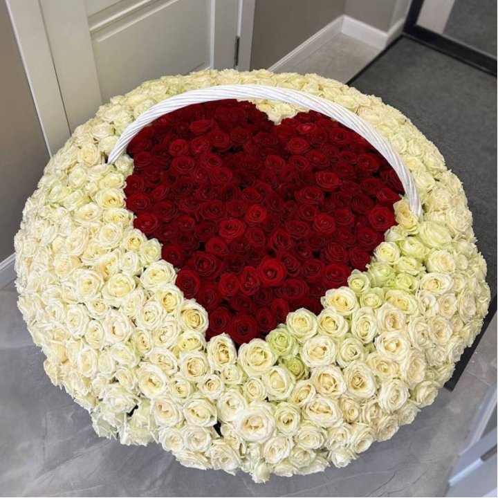 501 роза сердце в Костроме