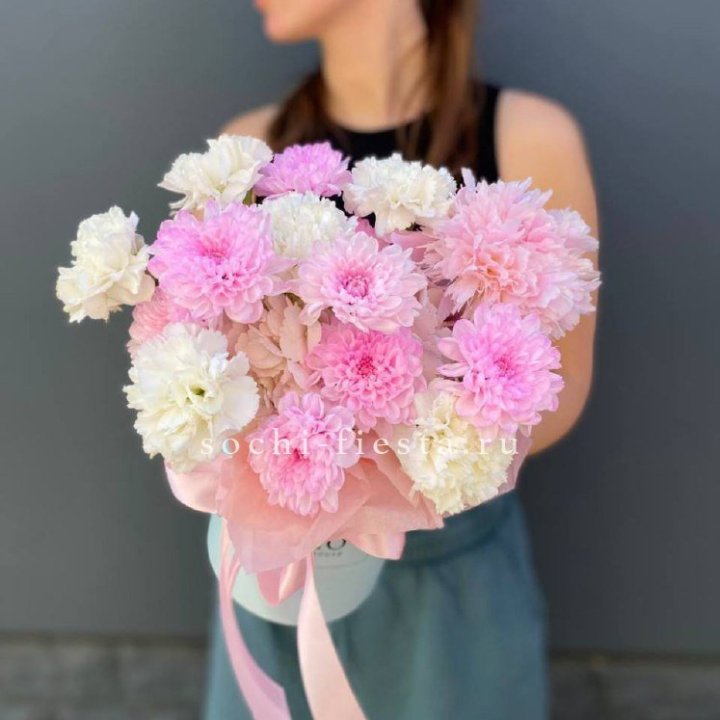 Коробка с цветами "Фиона" в Костроме