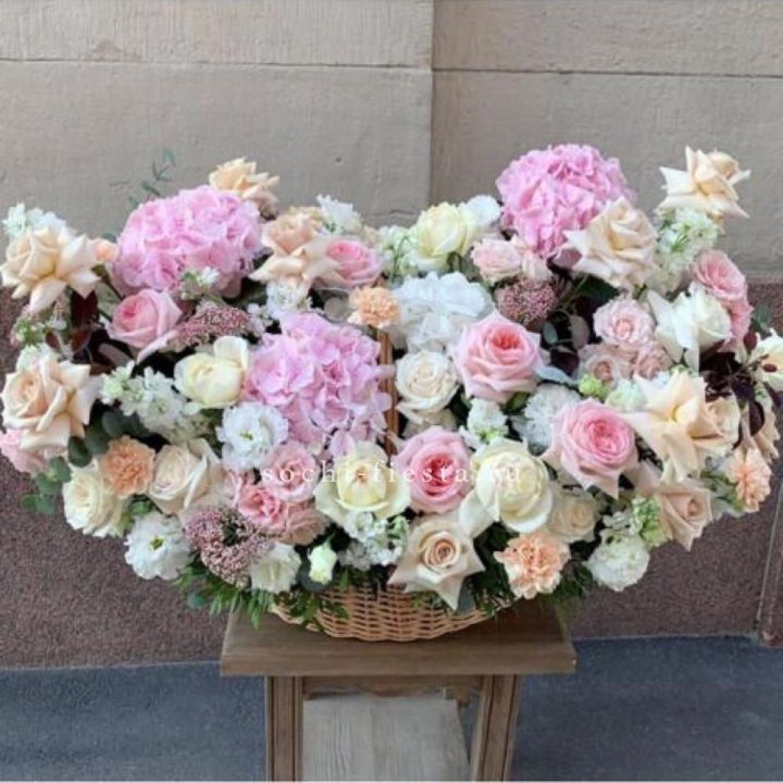 Цветочная корзина макси N2 в Костроме