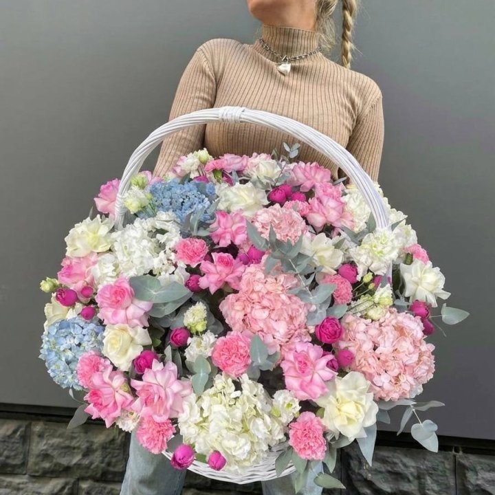 Цветочная корзина №3 в Костроме