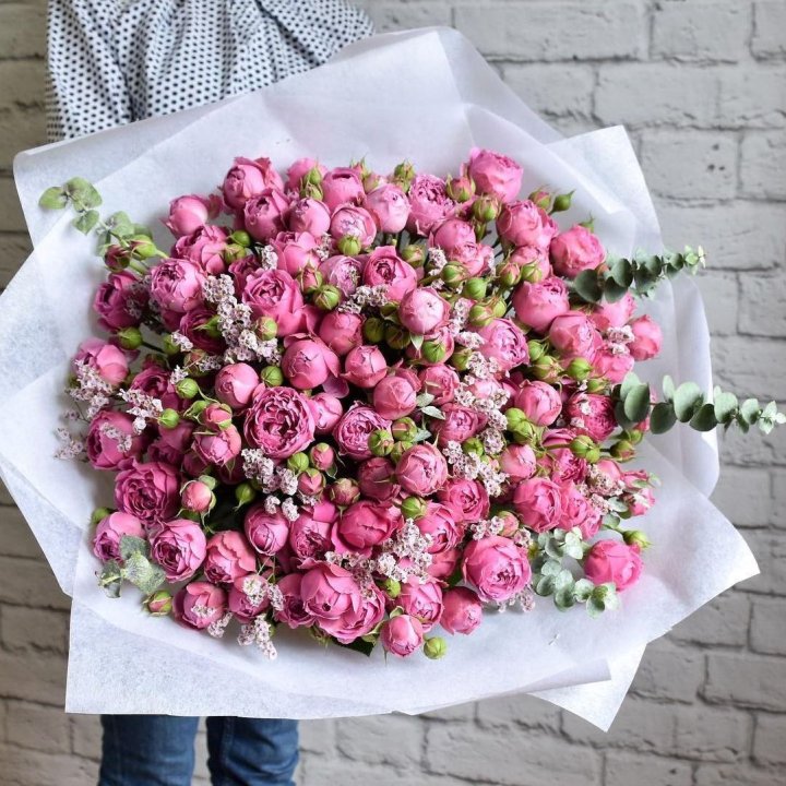 51 кустовая роза в Костроме